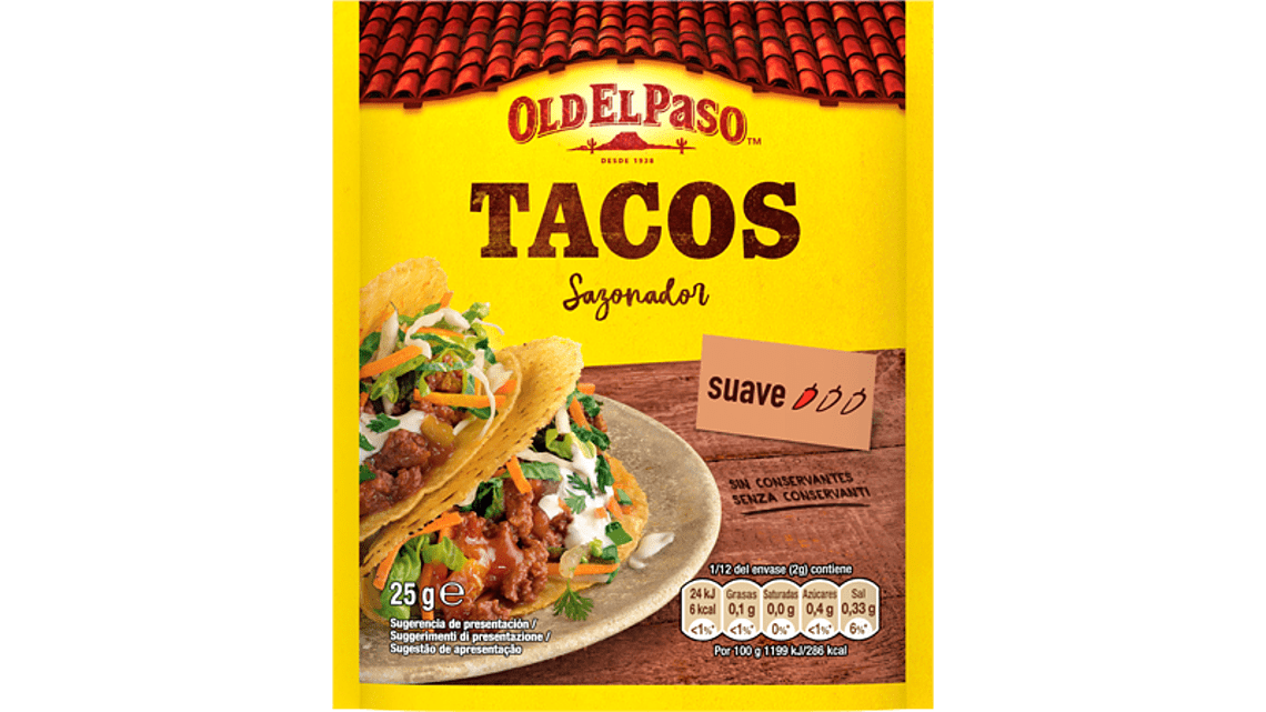 Taco Seasoning Original Chili Mild  